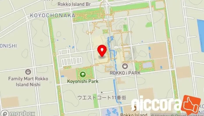 の地図 丸福ラボ 広告代理店, IT コンサルタント, マーケティング コンサルタント, ウェブ デザイナー で 神戸市