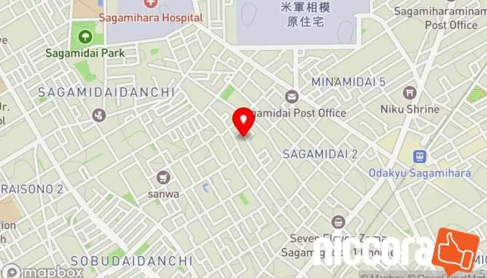 の地図 相模台  で 相模原市