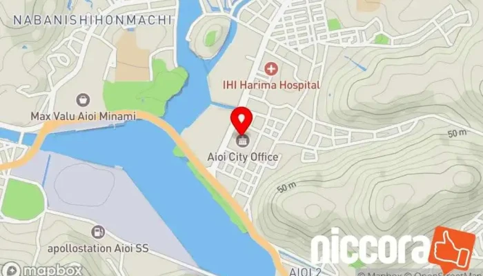 の地図 相生市 建設経済部都市整備課 市役所・区役所 で 相生市