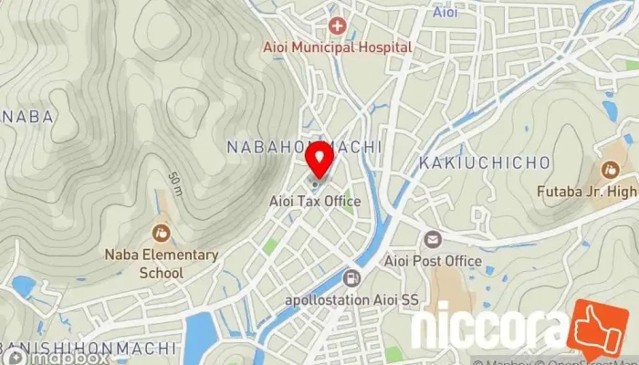 の地図 相生税務署 税務署 で 相生市