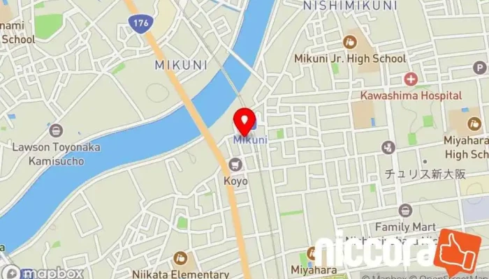 の地図 協同組合 関西技術協力センター 企業のオフィス, 教育機関, 人事コンサルティング で 大阪市