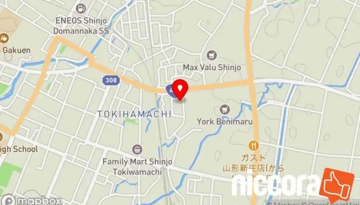 の地図 新庄ネットコム パソコンショップ, IT コンサルタント, 店舗 で 新庄市