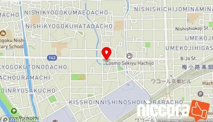 の地図 行政書士法人ロータス 行政書士 で 京都市