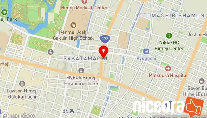 の地図 有限会社 創報堂 ウェブ デザイナー で 姫路市