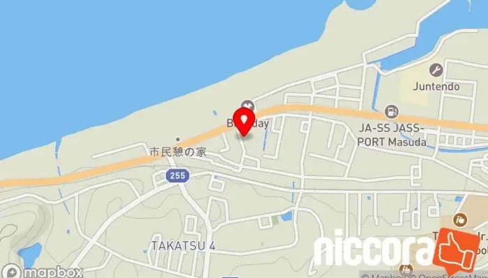 の地図 有限会社 日本開発 IT コンサルタント, 建築設計事務所, 企業経営コンサルタント で 益田市