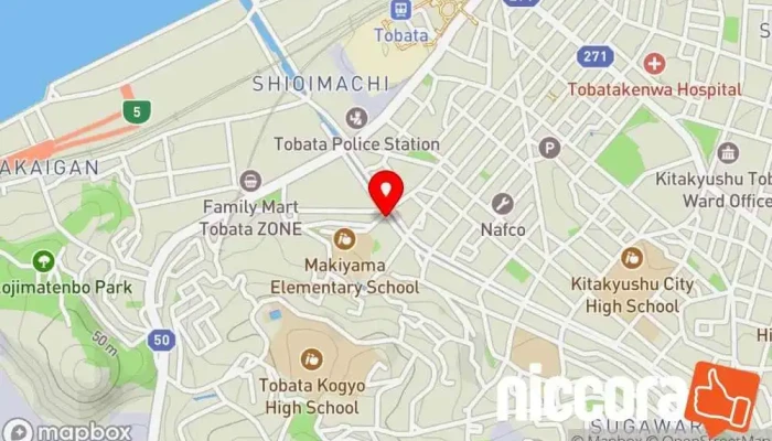 の地図 有限会社 KAJA IT コンサルタント で 北九州市