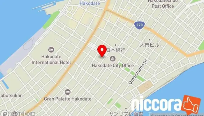 の地図 ㈲ビービーシー IT コンサルタント で 函館市