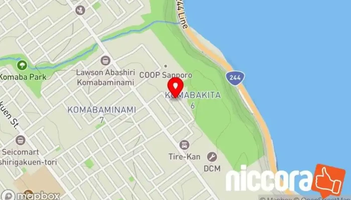 の地図 ㈲デジタルワーク 印刷業者 で 網走市