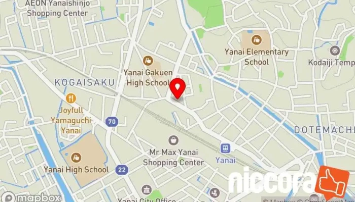 の地図 （有）インフォメーション・リサーチ マーケティング コンサルタント で 柳井市