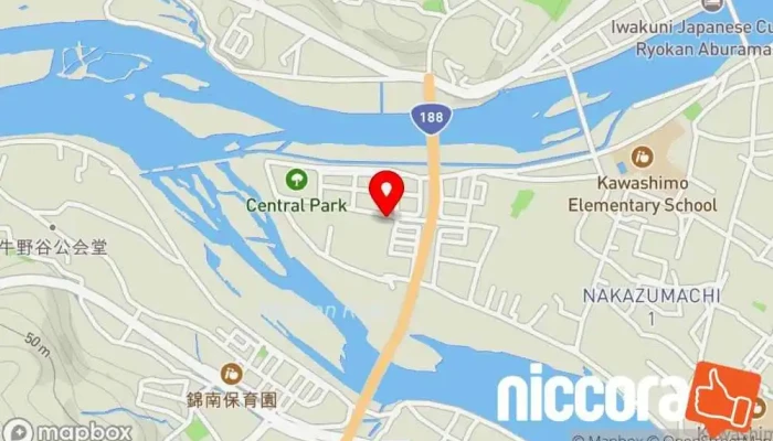 の地図 （有）インティ コンピュータ ソフトウェア専門店 で 岩国市