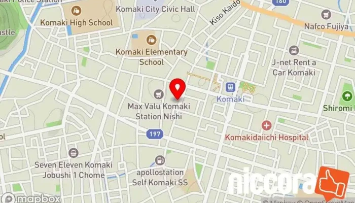 の地図 （有）コンタクト ソフトウェア企業 で 小牧市