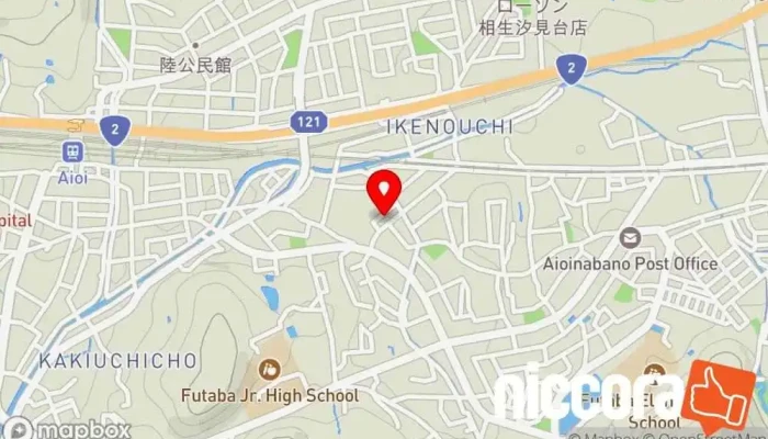 の地図 （有）オービット 製造元 で 相生市