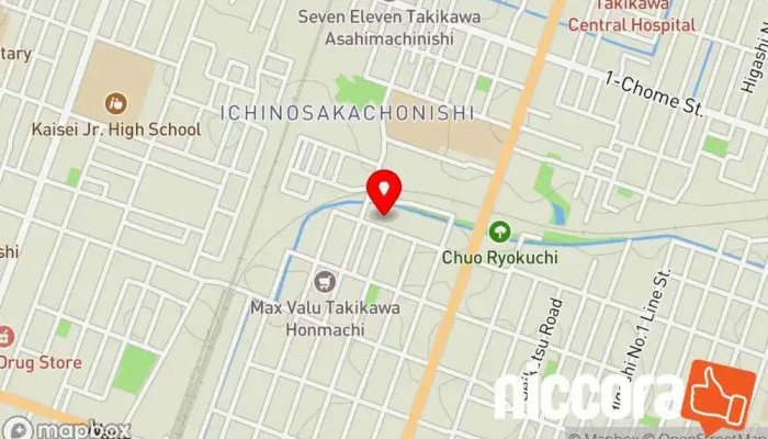 の地図 ㈲プロダクツ コンピューター サポート、サービス で 滝川市
