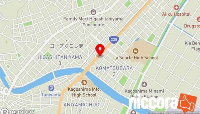 の地図 （有）システムナビ 企業のオフィス, パソコン卸売業者 で 鹿児島市