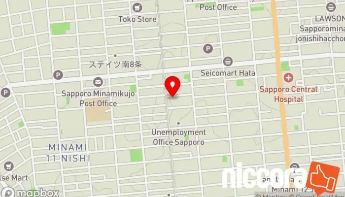 の地図 ㈲ソフトウェア･コンサルタンツ ソフトウェア企業 で 札幌市