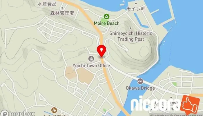 の地図 余市町  で 余市町