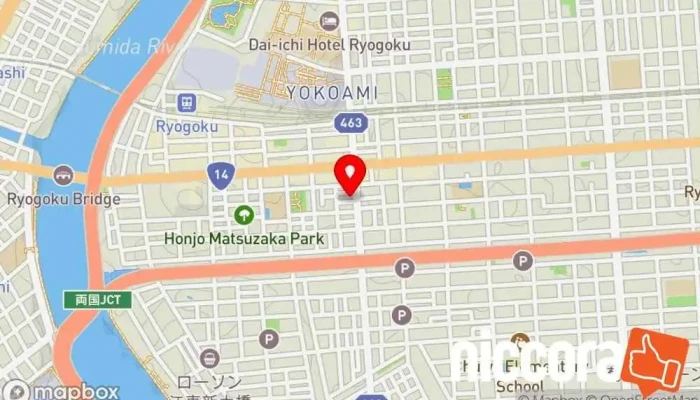 の地図 源信㈱ IT コンサルタント で 墨田区