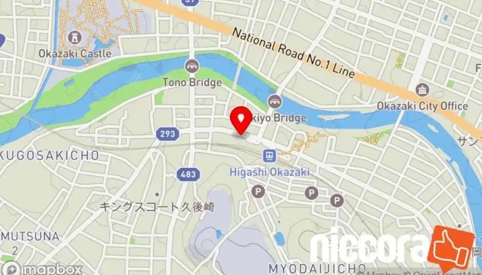 の地図 戦略的Web運用支援センター IT コンサルタント で 岡崎市