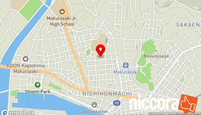 の地図 枕崎市  で 枕崎市