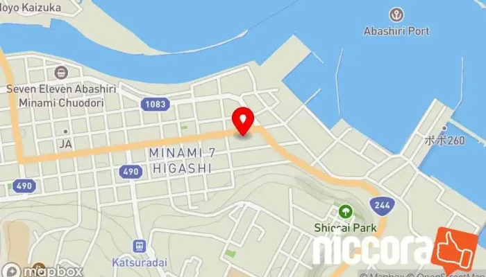 の地図 ㈱北開水工コンサルタント 網走支店 エンジニアリング コンサルタント で 網走市