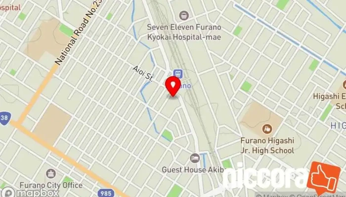 の地図 ㈱北印 卸売業 で 富良野市