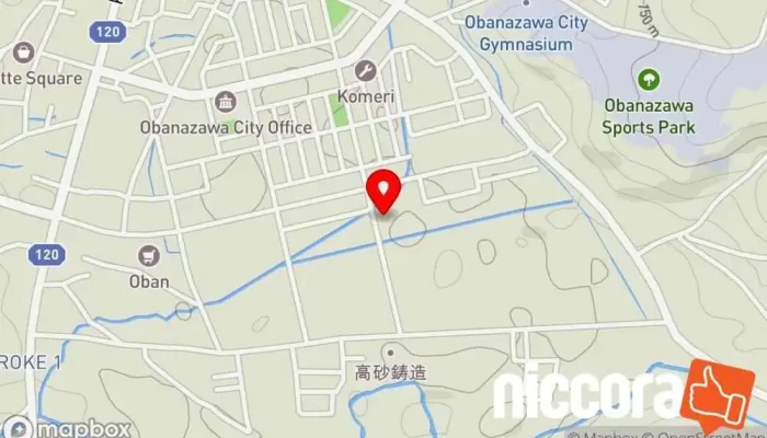 の地図 ㈱成和技術 建築設計事務所 で 尾花沢市
