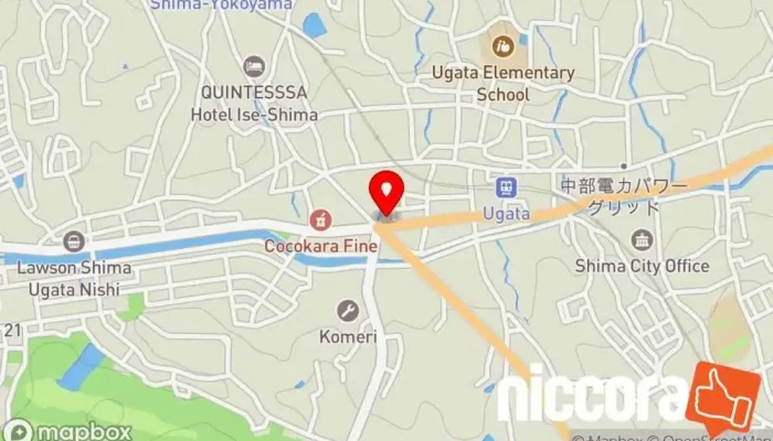 の地図 （株）大山ネットワーク 鵜方教室 IT コンサルタント, パソコン修理店, パソコン専門店, パソコンショップ, コンピュータ教室, ソフトウェア企業, 中古パソコン店, ウェブ デザイナー で 志摩市