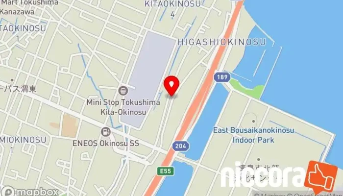 の地図 （株）徳島総合コンサルタント 建築設計事務所 で 徳島市
