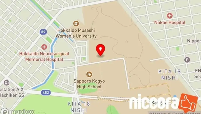 の地図 ㈱調和技研 IT コンサルタント で 札幌市