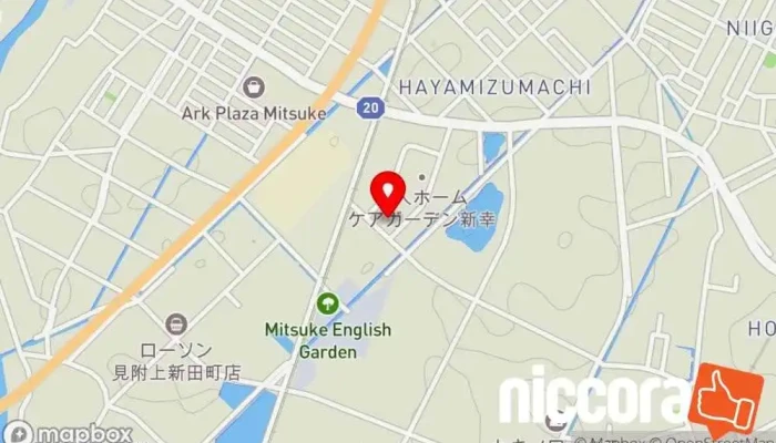 の地図 （株）海外テクノロジー 新潟事業所 製造元 で 見附市