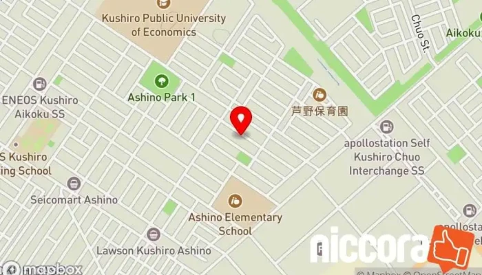 の地図 ㈱平井コンサルタント 建築設計事務所 で 釧路市