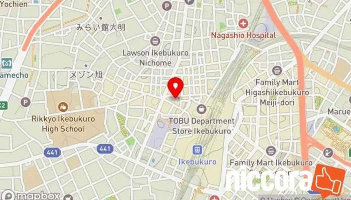 の地図 ㈱日本デジタル研究所 池袋営業所 パソコン卸売業者 で 豊島区