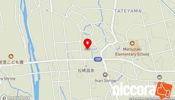 の地図 ㈱日本マイクロニクス 青森松崎工場 製造元 で 平川市