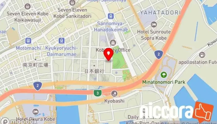 の地図 株式会社日本ビジネスデータープロセシングセンター 企業のオフィス, IT コンサルタント で 神戸市