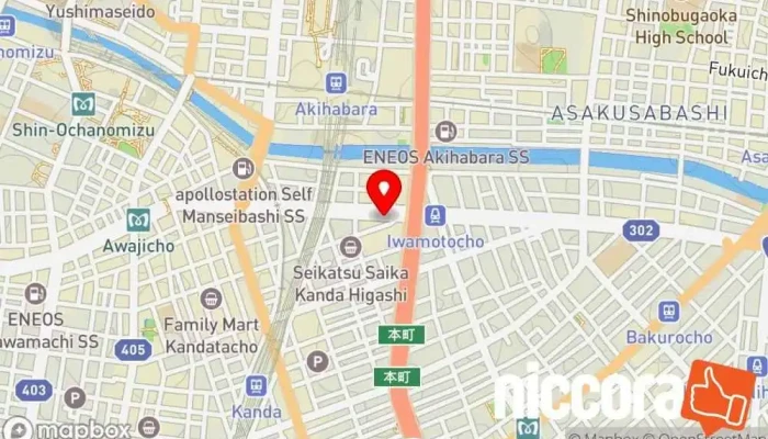 の地図 株式会社 繋 IT コンサルタント で 千代田区