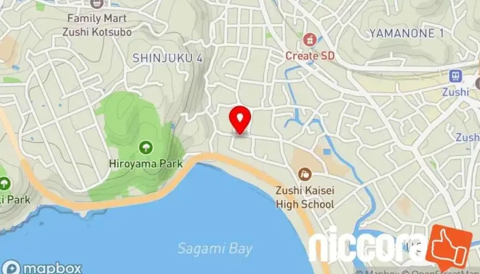 の地図 株式会社志樹 IT コンサルタント で 逗子市