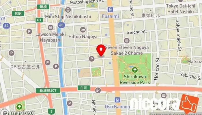 の地図 株式会社アーストラストコンサルティング IT コンサルタント で 名古屋市