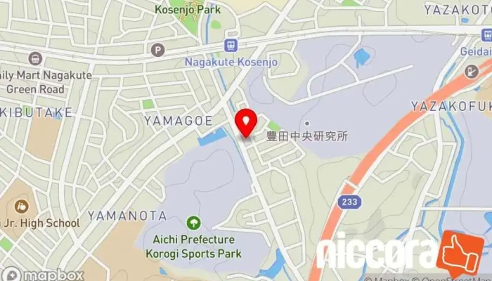 の地図 株式会社Active Career Design 長久手オフィス 人事コンサルティング で 長久手市