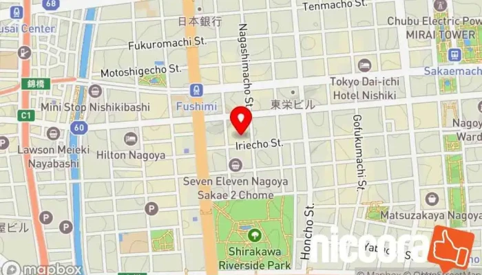 の地図 株式会社AJテクノロジーズ IT コンサルタント で 名古屋市