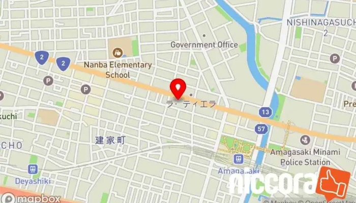 の地図 株式会社Amayz ソフトウェア企業 で 尼崎市