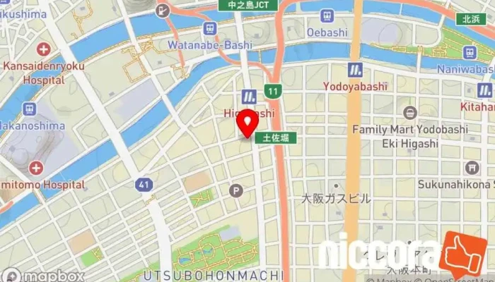 の地図 株式会社ビーアイテイ ソフトウェア企業, IT コンサルタント で 大阪市