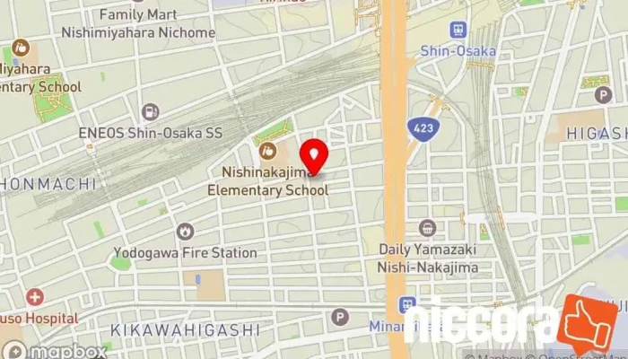の地図 株式会社ビジネスブレーン ソフトウェア企業, IT コンサルタント で 大阪市