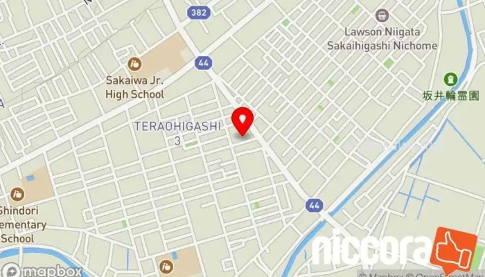 の地図 株式会社Bojitete 新潟オフィス マーケティング コンサルタント で 新潟市
