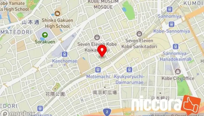 の地図 株式会社conexio IT コンサルタント で 神戸市