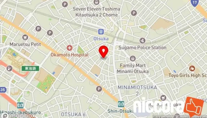 の地図 株式会社ディーエスイーネットコンサルティング IT コンサルタント で 豊島区