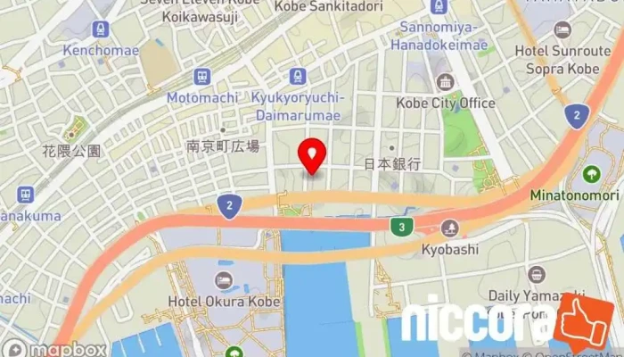 の地図 株式会社デジタルキューブ IT コンサルタント で 神戸市
