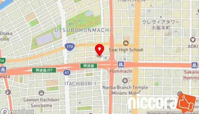 の地図 株式会社DISCOVERY SUPPORT 人事コンサルティング, IT コンサルタント で 大阪市
