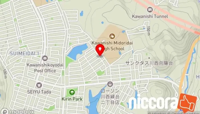 の地図 株式会社エーテル IT コンサルタント で 川西市