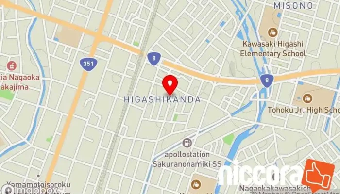の地図 株式会社エフエムシー IT コンサルタント で 長岡市