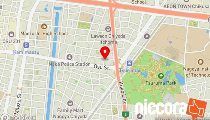 の地図 株式会社eKビジネスシステム IT コンサルタント で 名古屋市